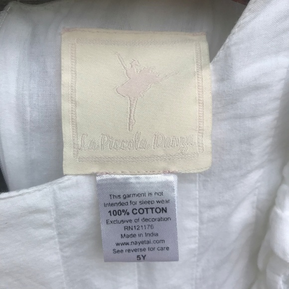 LaPiccola Danza Frayed Fringe Pleated Dress - Picture 7 of 8